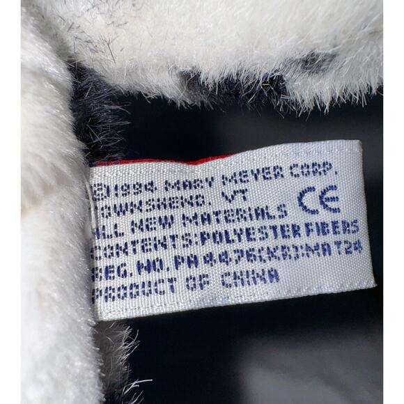 Mary Meyer Tippy Toes Cow Moo Moo Finger Puppet Plush 6" Stuffed Animal Toy 1994 - Picture 6 of 8